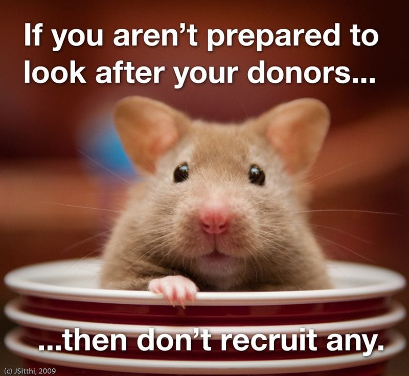 Recruit-donors